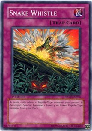 Snake Whistle (TAEV-EN066) - Tactical Evolution 1st Edition Tactical Evolution Yugioh Single  Squirtle Squad Card Shop.