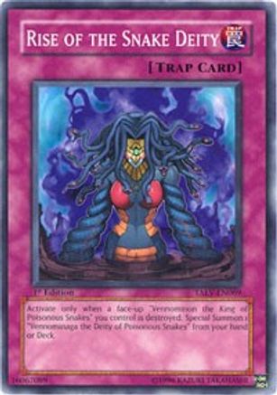 Rise of the Snake Deity (TAEV-EN069) - Tactical Evolution Unlimited Tactical Evolution Yugioh Single  Squirtle Squad Card Shop.