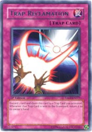 Trap Reclamation (TAEV-EN077) - Tactical Evolution Unlimited Tactical Evolution Yugioh Single  Squirtle Squad Card Shop.