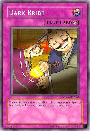 Dark Bribe (GX Tag Force 2) (GX04-EN002) - Yu-Gi-Oh! Video Game Promotional Cards Unlimited Yu-Gi-Oh! Video Game Promotional Cards Yugioh Single  Squirtle Squad Card Shop.
