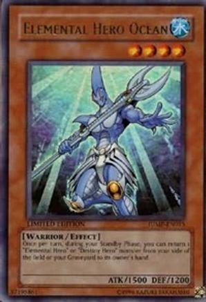 Elemental Hero Ocean (JUMP-EN013) - Shonen Jump Magazine Promos Limited Shonen Jump Magazine Promos Yugioh Single  Squirtle Squad Card Shop.