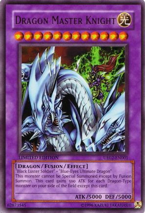Dragon Master Knight (UE02-EN001) - Ultimate Edition 2 Limited Ultimate Edition 2 Yugioh Single  Squirtle Squad Card Shop.