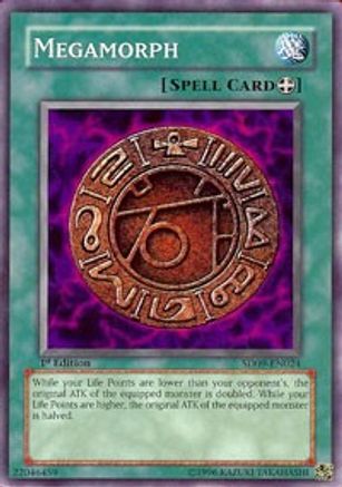 Megamorph (SD09-EN024) - Structure Deck: Dinosaur's Rage 1st Edition Structure Deck: Dinosaur's Rage Yugioh Single  Squirtle Squad Card Shop.