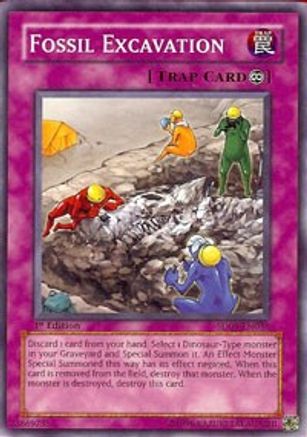 Fossil Excavation (SD09-EN036) - Structure Deck: Dinosaur's Rage 1st Edition Structure Deck: Dinosaur's Rage Yugioh Single  Squirtle Squad Card Shop.