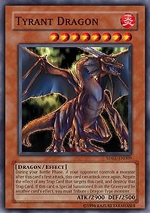Tyrant Dragon (SDRL-EN009) - Structure Deck: Rise of the Dragon Lords 1st Edition Structure Deck: Rise of the Dragon Lords Yugioh Single  Squirtle Squad Card Shop.