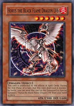 Horus the Black Flame Dragon LV6 (SDRL-EN012) - Structure Deck: Rise of the Dragon Lords 1st Edition Structure Deck: Rise of the Dragon Lords Yugioh Single  Squirtle Squad Card Shop.
