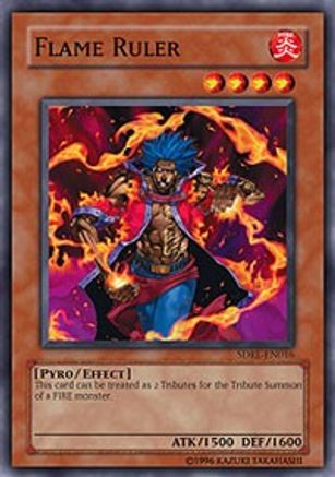 Flame Ruler (SDRL-EN016) - Structure Deck: Rise of the Dragon Lords 1st Edition Structure Deck: Rise of the Dragon Lords Yugioh Single  Squirtle Squad Card Shop.