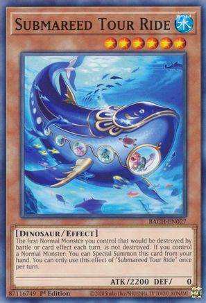 Submareed Tour Ride (BACH-EN027) - Battle of Chaos 1st Edition Battle of Chaos Yugioh Single  Squirtle Squad Card Shop.