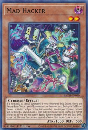 Mad Hacker (BACH-EN030) - Battle of Chaos 1st Edition Battle of Chaos Yugioh Single  Squirtle Squad Card Shop.