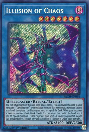 Illusion of Chaos (BACH-EN034) - Battle of Chaos 1st Edition Battle of Chaos Yugioh Single  Squirtle Squad Card Shop.