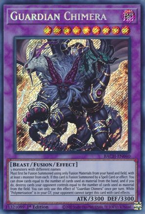 Guardian Chimera (BACH-EN040) - Battle of Chaos 1st Edition Battle of Chaos Yugioh Single  Squirtle Squad Card Shop.