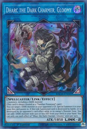 Dharc the Dark Charmer, Gloomy (BACH-EN049) - Battle of Chaos 1st Edition Battle of Chaos Yugioh Single  Squirtle Squad Card Shop.