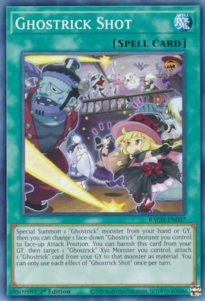 Ghostrick Shot (BACH-EN057) - Battle of Chaos 1st Edition Battle of Chaos Yugioh Single  Squirtle Squad Card Shop.