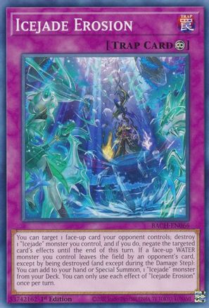 Icejade Erosion (BACH-EN066) - Battle of Chaos 1st Edition Battle of Chaos Yugioh Single  Squirtle Squad Card Shop.