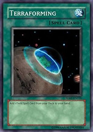 Terraforming (SDRL-EN026) - Structure Deck: Rise of the Dragon Lords 1st Edition Structure Deck: Rise of the Dragon Lords Yugioh Single  Squirtle Squad Card Shop.