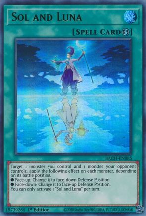 Sol and Luna (BACH-EN085) - Battle of Chaos 1st Edition Battle of Chaos Yugioh Single  Squirtle Squad Card Shop.