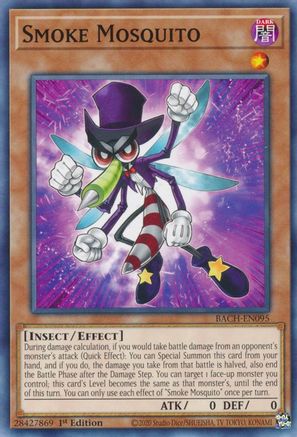 Smoke Mosquito (BACH-EN095) - Battle of Chaos 1st Edition Battle of Chaos Yugioh Single  Squirtle Squad Card Shop.