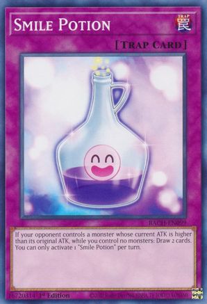 Smile Potion (BACH-EN099) - Battle of Chaos 1st Edition Battle of Chaos Yugioh Single  Squirtle Squad Card Shop.
