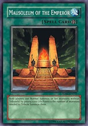 Mausoleum of the Emperor (SDRL-EN031) - Structure Deck: Rise of the Dragon Lords 1st Edition Structure Deck: Rise of the Dragon Lords Yugioh Single  Squirtle Squad Card Shop.