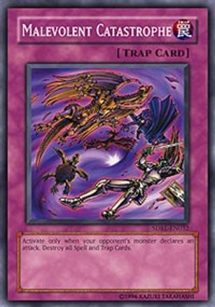 Malevolent Catastrophe (SDRL-EN032) - Structure Deck: Rise of the Dragon Lords 1st Edition Structure Deck: Rise of the Dragon Lords Yugioh Single  Squirtle Squad Card Shop.