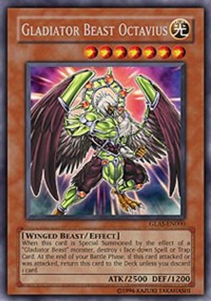 Gladiator Beast Octavius (GLAS-EN000) - Gladiator's Assault Unlimited Gladiator's Assault Yugioh Single  Squirtle Squad Card Shop.