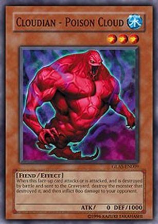 Cloudian - Poison Cloud (GLAS-EN009) - Gladiator's Assault 1st Edition Gladiator's Assault Yugioh Single  Squirtle Squad Card Shop.