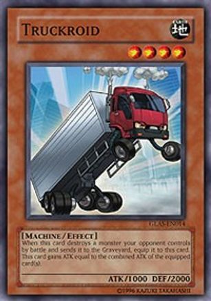 Truckroid (GLAS-EN014) - Gladiator's Assault 1st Edition Gladiator's Assault Yugioh Single  Squirtle Squad Card Shop.