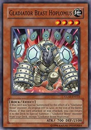 Gladiator Beast Hoplomus (GLAS-EN022) - Gladiator's Assault 1st Edition Gladiator's Assault Yugioh Single  Squirtle Squad Card Shop.