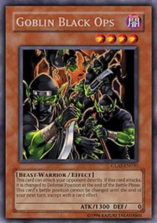 Goblin Black Ops (GLAS-EN030) - Gladiator's Assault Unlimited Gladiator's Assault Yugioh Single  Squirtle Squad Card Shop.