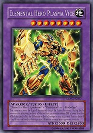 Elemental Hero Plasma Vice (GLAS-EN037) - Gladiator's Assault 1st Edition Gladiator's Assault Yugioh Single  Squirtle Squad Card Shop.
