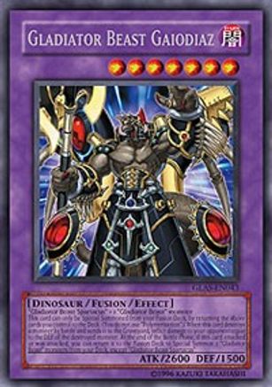 Gladiator Beast Gaiodiaz (GLAS-EN043) - Gladiator's Assault 1st Edition Gladiator's Assault Yugioh Single  Squirtle Squad Card Shop.