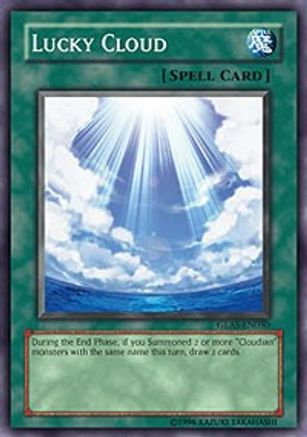 Lucky Cloud (GLAS-EN050) - Gladiator's Assault 1st Edition Gladiator's Assault Yugioh Single  Squirtle Squad Card Shop.