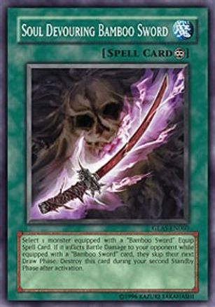 Soul Devouring Bamboo Sword (GLAS-EN060) - Gladiator's Assault 1st Edition Gladiator's Assault Yugioh Single  Squirtle Squad Card Shop.