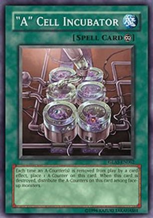 "A" Cell Incubator (GLAS-EN062) - Gladiator's Assault 1st Edition Gladiator's Assault Yugioh Single  Squirtle Squad Card Shop.