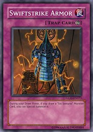 Swiftstrike Armor (GLAS-EN073) - Gladiator's Assault Unlimited Gladiator's Assault Yugioh Single  Squirtle Squad Card Shop.