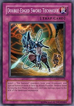 Double-Edged Sword Technique (GLAS-EN074) - Gladiator's Assault Unlimited Gladiator's Assault Yugioh Single  Squirtle Squad Card Shop.