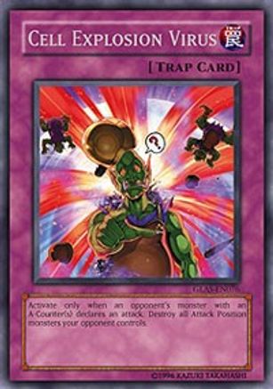 Cell Explosion Virus (GLAS-EN076) - Gladiator's Assault 1st Edition Gladiator's Assault Yugioh Single  Squirtle Squad Card Shop.