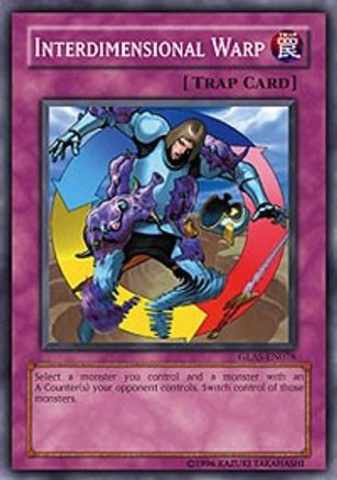 Interdimensional Warp (GLAS-EN078) - Gladiator's Assault 1st Edition Gladiator's Assault Yugioh Single  Squirtle Squad Card Shop.