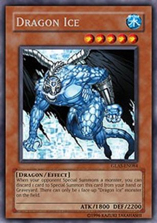 Dragon Ice (GLAS-EN084) - Gladiator's Assault 1st Edition Gladiator's Assault Yugioh Single  Squirtle Squad Card Shop.