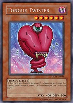 Tongue Twister (GLAS-EN085) - Gladiator's Assault Unlimited Gladiator's Assault Yugioh Single  Squirtle Squad Card Shop.