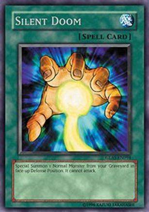 Silent Doom (GLAS-EN094) - Gladiator's Assault 1st Edition Gladiator's Assault Yugioh Single  Squirtle Squad Card Shop.