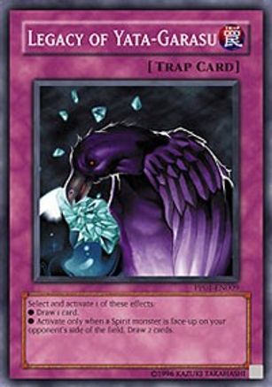 Legacy of Yata-Garasu (PP01-EN009) - Premium Pack 1 Unlimited Premium Pack 1 Yugioh Single  Squirtle Squad Card Shop.