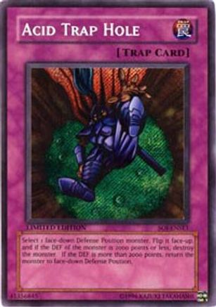 Acid Trap Hole (SOI-ENSE1) - Shadow of Infinity Limited Shadow of Infinity Yugioh Single  Squirtle Squad Card Shop.