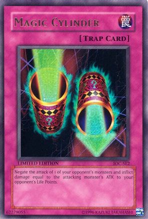 Magic Cylinder (IOC-SE2) - Invasion of Chaos Limited Invasion of Chaos Yugioh Single  Squirtle Squad Card Shop.