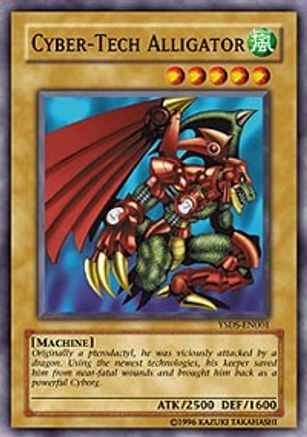 Cyber-Tech Alligator (YSDS-EN001) - Starter Deck: Syrus Truesdale 1st Edition Starter Deck: Syrus Truesdale Yugioh Single  Squirtle Squad Card Shop.