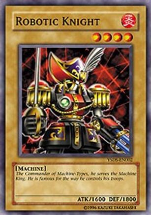Robotic Knight (YSDS-EN002) - Starter Deck: Syrus Truesdale Unlimited Starter Deck: Syrus Truesdale Yugioh Single  Squirtle Squad Card Shop.