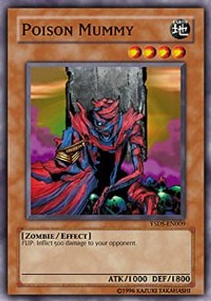 Poison Mummy (YSDS-EN009) - Starter Deck: Syrus Truesdale Unlimited Starter Deck: Syrus Truesdale Yugioh Single  Squirtle Squad Card Shop.