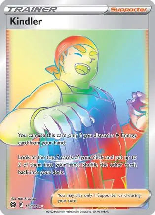 Kindler (Secret) 179  - Holofoil SWSH09 Brilliant Stars - Secret Rare