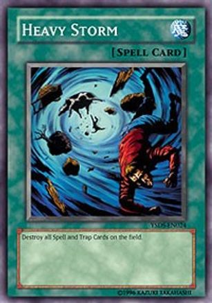 Heavy Storm (YSDS-EN024) - Starter Deck: Syrus Truesdale Unlimited Starter Deck: Syrus Truesdale Yugioh Single  Squirtle Squad Card Shop.