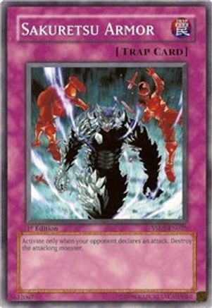Sakuretsu Armor (YSDS-EN035) - Starter Deck: Syrus Truesdale Unlimited Starter Deck: Syrus Truesdale Yugioh Single  Squirtle Squad Card Shop.